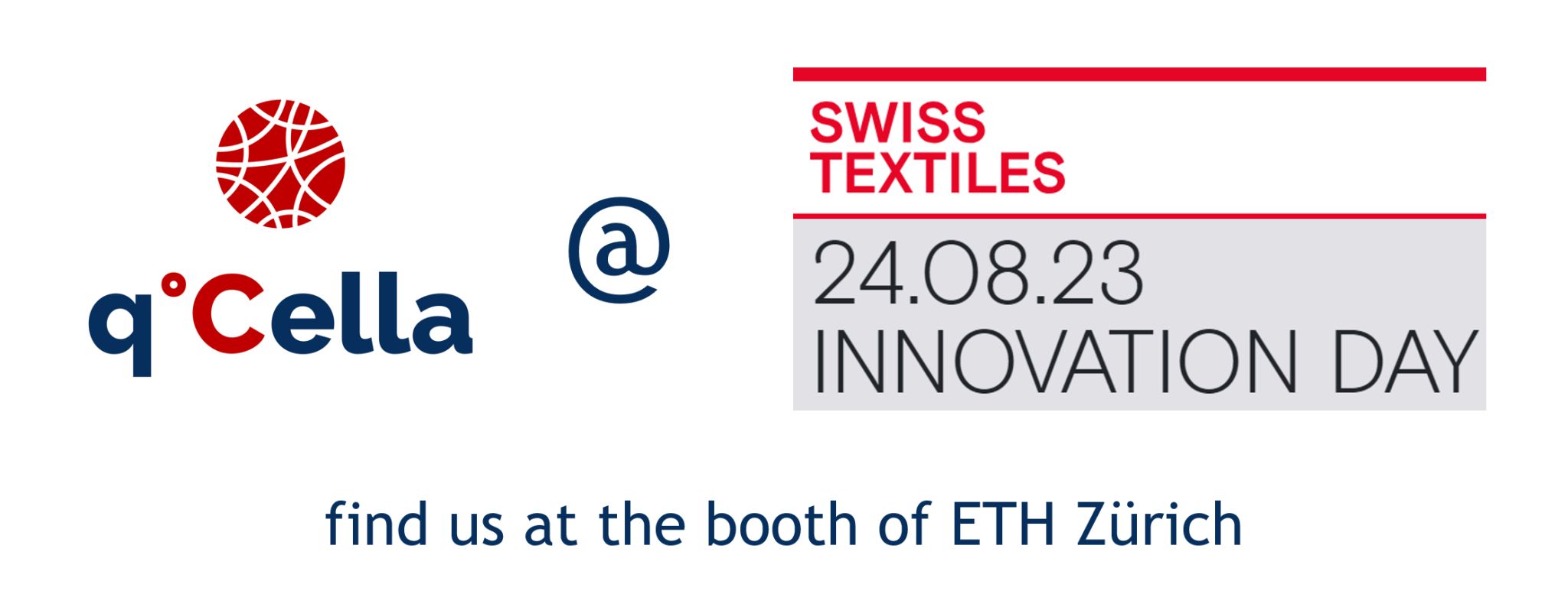 qCella at the Innovation Day of Swiss Textiles