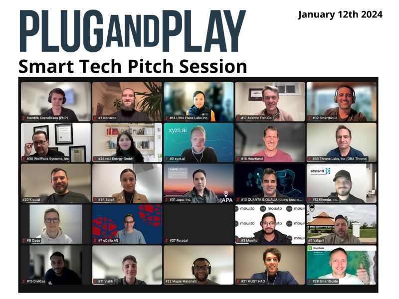 qCella at the Plug and Play Friday Pitch Session